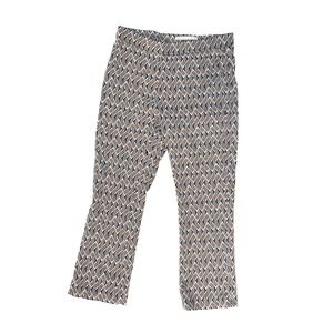 Anthropologie Raffaello Rossi Macy 7/8 Pants Geometric Print Size 40